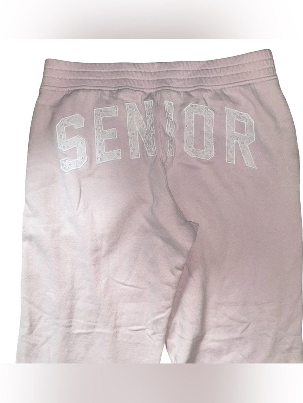 Hollister SENIOR Collection wide leg pants in pink size medium